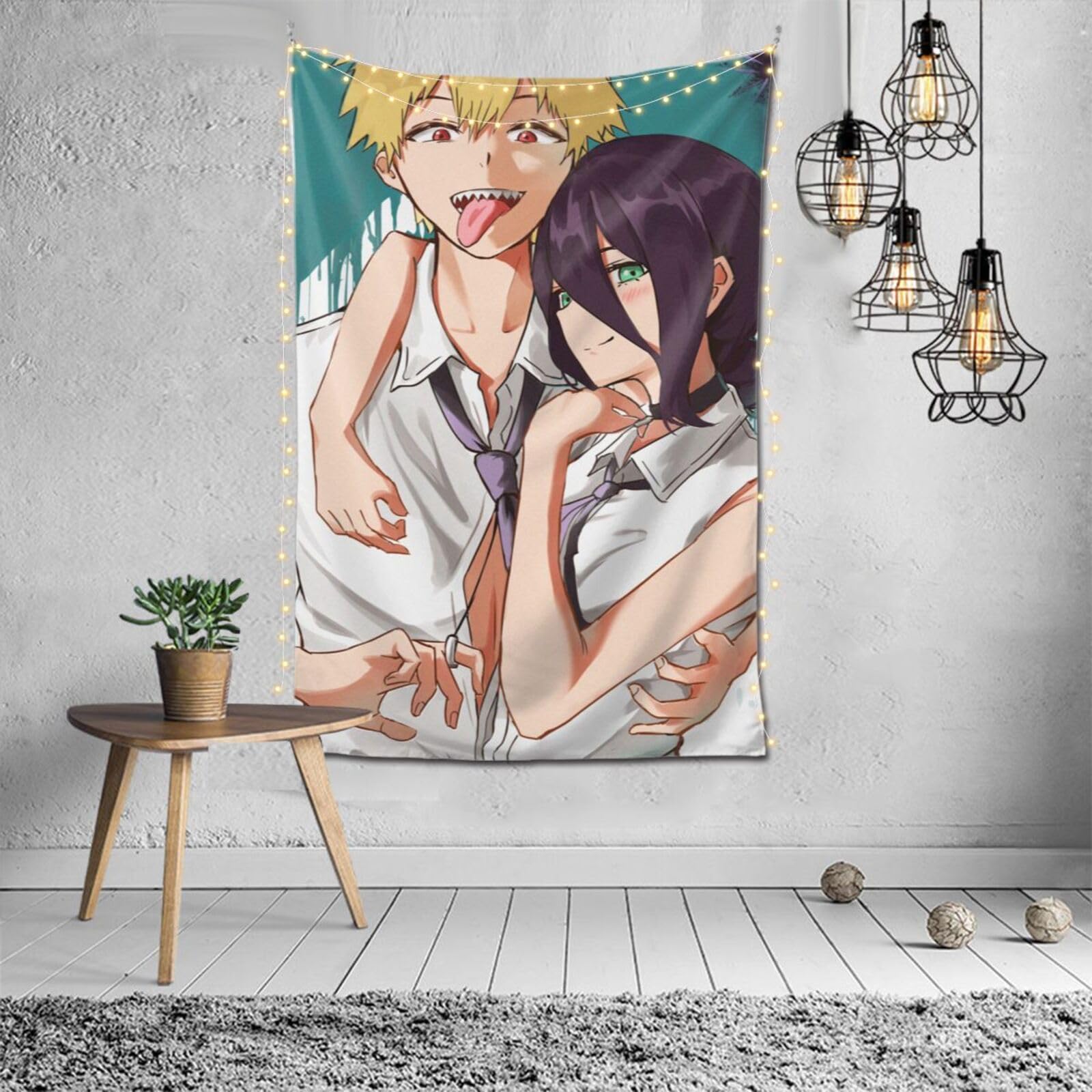 チェーンソーマン　レゼ　タペストリー チェンソーマンのレゼタペストリー 95×73cm - メルカリ